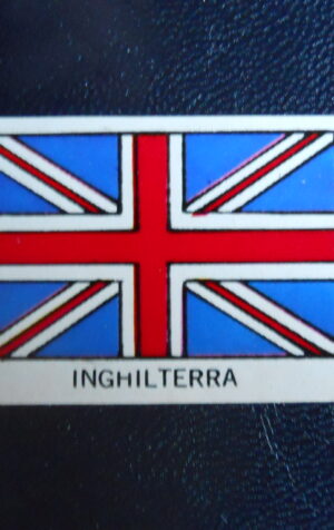 Figurina Calciatori Album GENTE MEXICO 1970 SCUDETTO INGHILTERRA [AF]