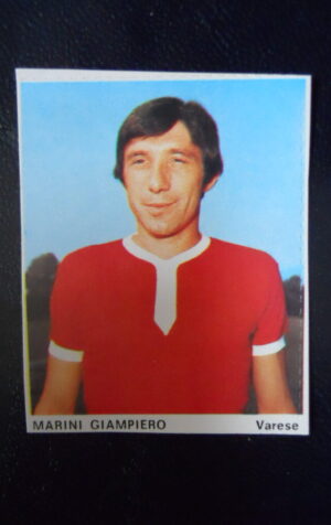Figurina Calciatori Album Guerin Sportivo 1974-75  VARESE Marini Giampiero  [AF]