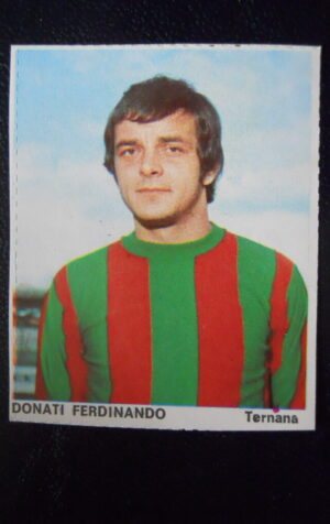 Figurina Calciatori Album Guerin Sportivo 1974-75 TERNANA Donati Ferdinando [AF]