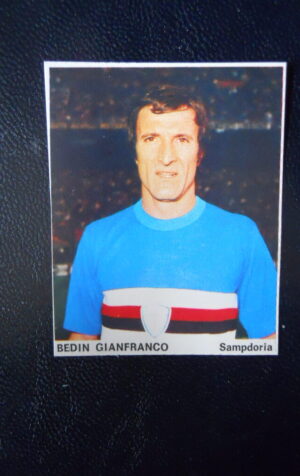 Figurina Calciatori Album Guerin Sportivo 1974-75 SAMPDORIA Bedin Gianfranco [AF