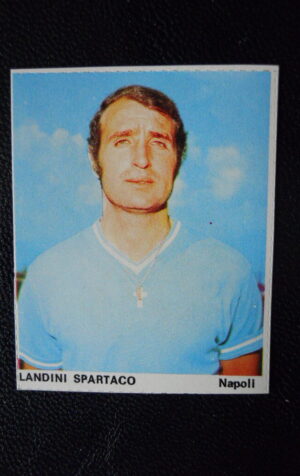 Figurina Calciatori Album Guerin Sportivo 1974-75 NAPOLI Landini Spartaco [AF]