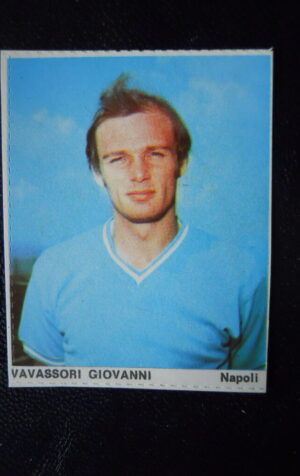 Figurina Calciatori Album Guerin Sportivo 1974-75 NAPOLI Vavassori Giovanni [AF]
