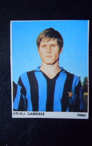 Figurina Calciatori Album Guerin Sportivo 1974-75 INTER Oriali Gabriele [AF]