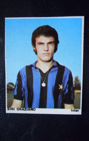 Figurina Calciatori Album Guerin Sportivo 1974-75 INTER Bini Graziano [AF]