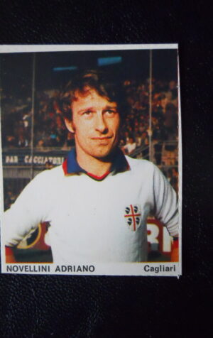 Figurina Calciatori Album Guerin Sportivo 1974-75 CAGLIARI Novellini A. [AF]