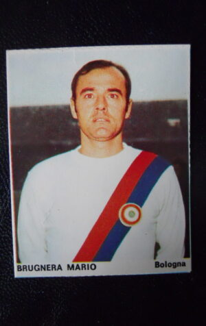 Figurina Calciatori Album Guerin Sportivo 1974-75 BOLOGNA Brugnera Mario [AF]