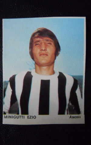 Figurina Calciatori Album Guerin Sportivo 1974-75 ASCOLI Minigutti Ezio [AF]