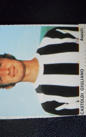 Figurina Calciatori Album Guerin Sportivo 1974-75 ASCOLI Castoldi Giuliano [AF]