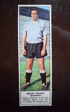 Figurina Calciatori Album Tempo 1966-67 - ALESSANDRIA Bruno Nicol?    [AF]