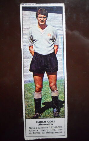 Figurina Calciatori Album Tempo 1966-67 - ALESSANDRIA Carlo Gori   [AF]