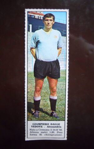 Figurina Calciatori Album Tempo 1966-67 ALESSANDRIA Giampiero Dalle Vedove [AF]