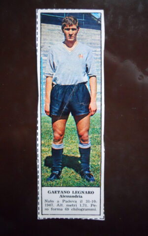 Figurina Calciatori Album Tempo 1966-67 - ALESSANDRIA Gaetano Legnaro   [AF]