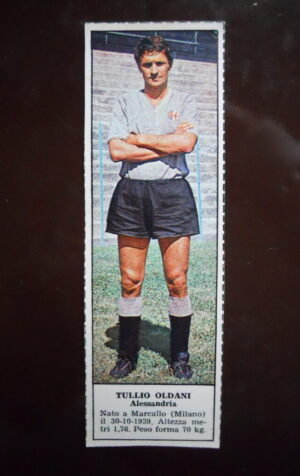 Figurina Calciatori Album Tempo 1966-67 - ALESSANDRIA Tullio Oldani    [AF]