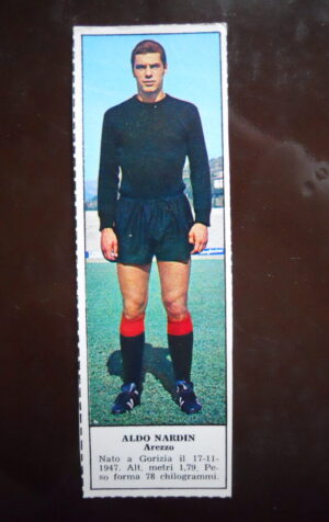 Figurina Calciatori Album Tempo 1966-67 - AREZZO Aldo Nardin     [AF]