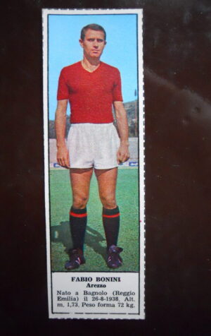 Figurina Calciatori Album Tempo 1966-67 - AREZZO Fabio Bonini     [AF]