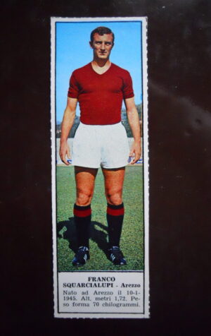 Figurina Calciatori Album Tempo 1966-67 - AREZZO Franco Squarcialupi     [AF]