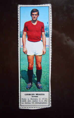 Figurina Calciatori Album Tempo 1966-67 - AREZZO Giorgio Miazza     [AF]