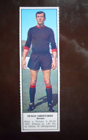 Figurina Calciatori Album Tempo 1966-67 - AREZZO Italo Ghizzardi     [AF]