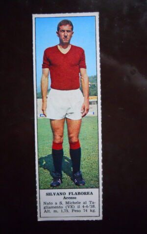Figurina Calciatori Album Tempo 1966-67 - AREZZO Silvano Flaborea     [AF]