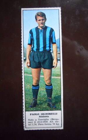 Figurina Calciatori Album Tempo 1966-67 - ATALANTA  Paolo Signorelli     [AF]