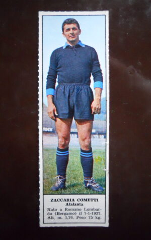 Figurina Calciatori Album Tempo 1966-67 - ATALANTA  Zaccaria Cometti    [AF]