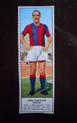 Figurina Calciatori Album Tempo 1966-67 - BOLOGNA Ezio Pascutti   [AF]