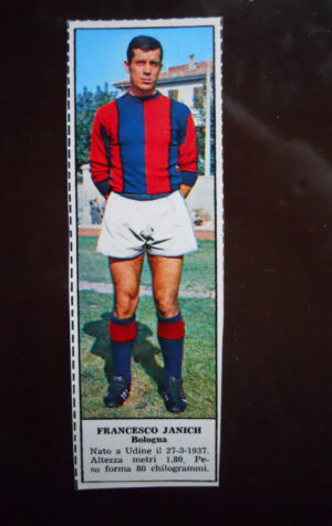 Figurina Calciatori Album Tempo 1966-67 - BOLOGNA Francesco Jannich    [AF]