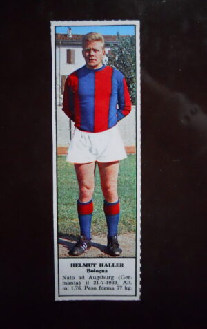 Figurina Calciatori Album Tempo 1966-67 - BOLOGNA Helmut Haller   [AF]