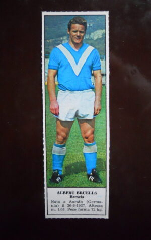 Figurina Calciatori Album Tempo 1966-67 - BRESCIA Albert Bruells     [AF]