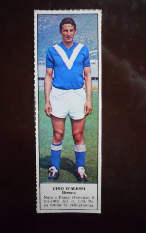 Figurina Calciatori Album Tempo 1966-67 - BRESCIA Dino D'Alessi     [AF]