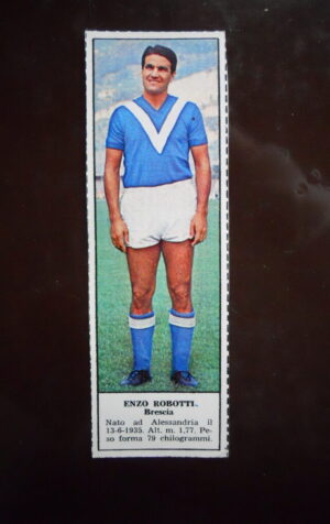 Figurina Calciatori Album Tempo 1966-67 - BRESCIA Enzo Robotti     [AF]