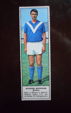 Figurina Calciatori Album Tempo 1966-67 - BRESCIA Eugenio Rizzolini     [AF]