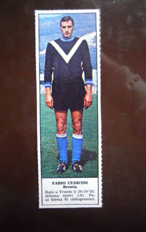Figurina Calciatori Album Tempo 1966-67 - BRESCIA Fabio Cudicini     [AF]