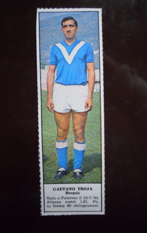 Figurina Calciatori Album Tempo 1966-67 - BRESCIA Gaetano Troja     [AF]