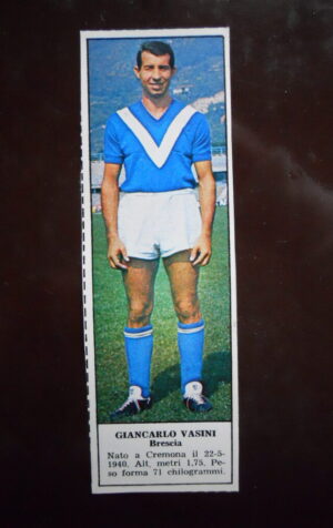 Figurina Calciatori Album Tempo 1966-67 - BRESCIA Giancarlo Vasini     [AF]