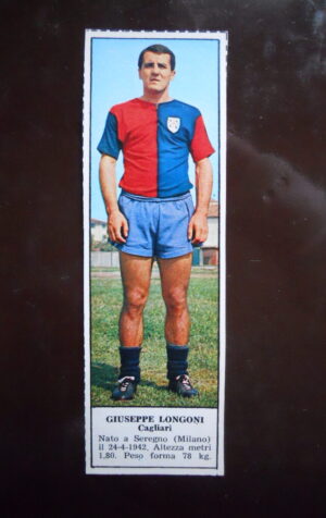 Figurina Calciatori Album Tempo 1966-67 - CAGLIARI Giuseppe Longoni    [AF]