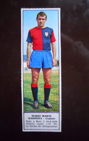 Figurina Calciatori Album Tempo 1966-67 - CAGLIARI Mario Martiradonna    [AF]