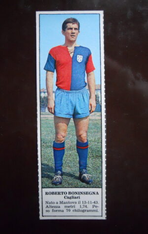 Figurina Calciatori Album Tempo 1966-67 - CAGLIARI Roberto Boninsegna    [AF]
