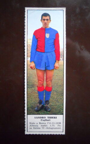 Figurina Calciatori Album Tempo 1967 - CAGLIARI Sandro Tiberi    [AF]