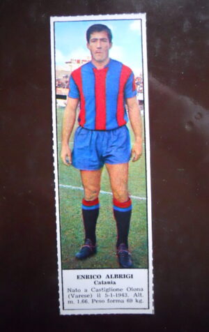 Figurina Calciatori Album Tempo 1966-67 - CATANIA Enrico Albrigi   [AF]