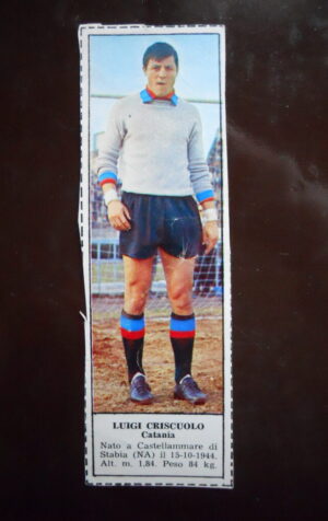 Figurina Calciatori Album Tempo 1966-67 - CATANIA Luigi Criscuolo   [AF]