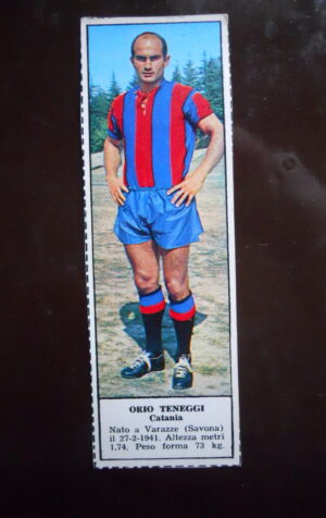 Figurina Calciatori Album Tempo 1966-67 - CATANIA Orio Teneggi   [AF]