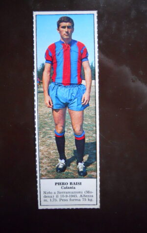 Figurina Calciatori Album Tempo 1966-67 - CATANIA Piero Baisi   [AF]