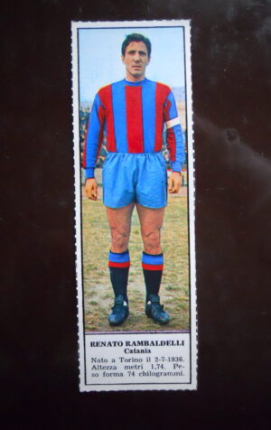 Figurina Calciatori Album Tempo 1966-67 - CATANIA Renato Rambaldelli   [AF]