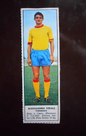 Figurina Calciatori Album Tempo 1966-67 - CATANZARO Alessandro Vitali   [AF]