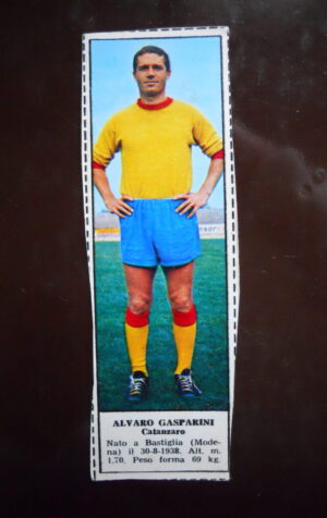 Figurina Calciatori Album Tempo 1966-67 - CATANZARO Alvaro Gasparini   [AF]