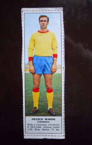Figurina Calciatori Album Tempo 1966-67 - CATANZARO Franco Marini   [AF]