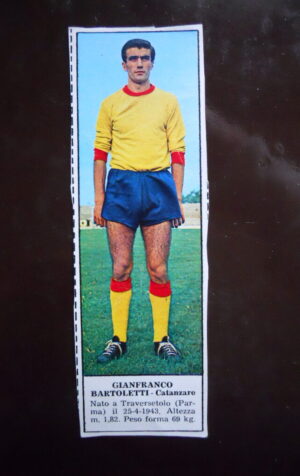 Figurina Calciatori Album Tempo 1966-67 - CATANZARO Gianfranco Bartoletti   [AF]