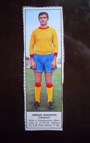 Figurina Calciatori Album Tempo 1966-67 - CATANZARO Sergio Rossetti   [AF]