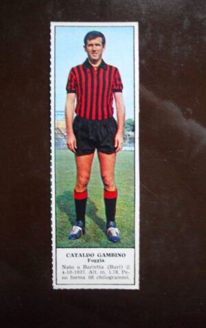 Figurina Calciatori Album Tempo 1966-67 - FOGGIA Cataldo Gambino   [AF]